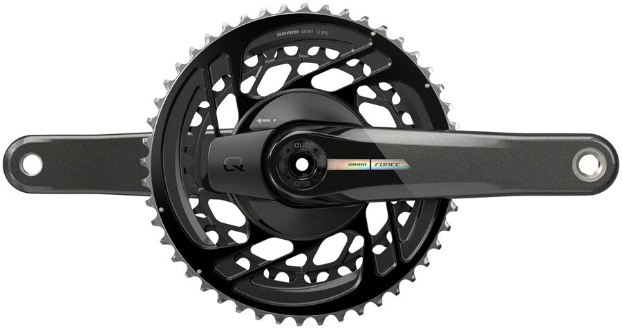 Manivelle de capteur de puissance SRAM Force AXS - 172,5 mm 2x 12 vitesses Gris irisé