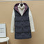 Double-Sided Long Vest Jacket - Urban Leisure Style