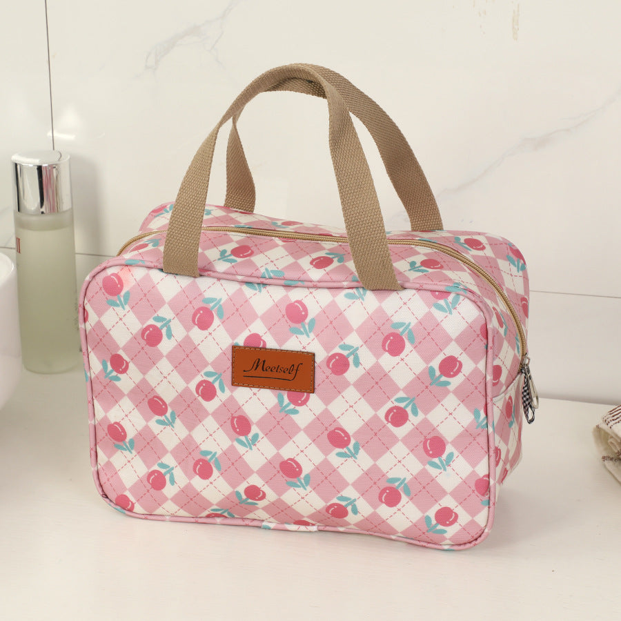 Trousse de toilette de voyage portable à haute capacité