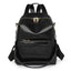 Korean-Style Soft PU Large-Capacity Women's Travel Backpack