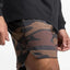 Shorts actifs pour hommes à taille élastique