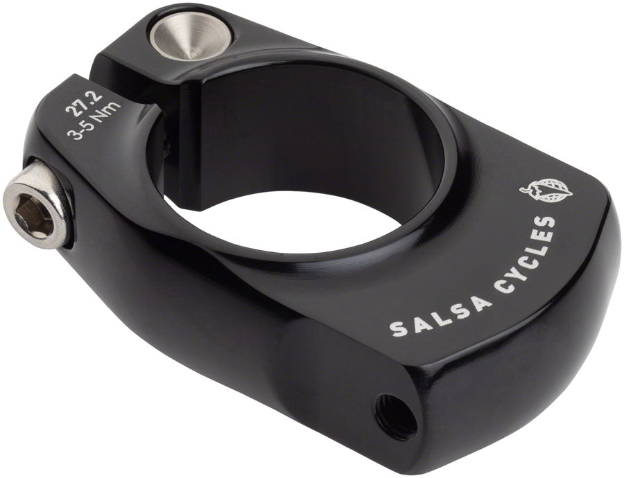 Support de porte-bagages Salsa Post-Lock - 27,2 mm Noir