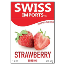 Swiss Imports Strawberry Sugar Free Bonbons - 1.4 Oz