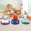 Cojines de Suelo para Niños de 6 Piezas Multicolores - 15 Pulgadas