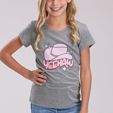 YEEHAW Cowgirl Tee for Girls | Roper - Korvel