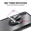 Multi-purpose Car Air Vent Mobile Phone Finger Ring Universal Phone Holder Bracket 360 Rotatable Stand For Iphone Samsung Huawei - Korvel
