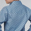 Navy & Blue Patterned Button-Down Shirt for Boys | Roper - Korvel