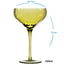 4/2/1Pcs Creative French Medieval Red Wine Glass Hand Blown Margarita Cocktail Goblet Glass Cup Dense Edges Vintage Flower Bloom - Korvel