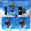 F8 mobile phone camera stabilizer handheld three-axis anti shake platform Tiktok live broadcast tripod short video camera stabilizer - Korvel
