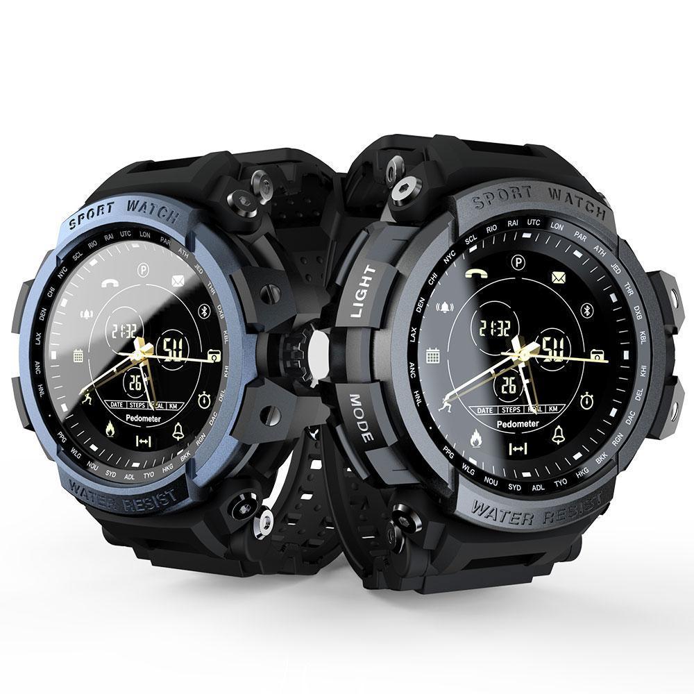Montre intelligente sportive moderne - Étanchéité 5ATM et connectivité Bluetooth