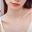 1 Carat Moissanite 925 Sterling Silver Pendant Necklace - Korvel