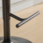 Vintage PU rotating bar stool, seat height adjustable from 25-33 inches, modern bar stool (orange, 2-piece set) - Korvel