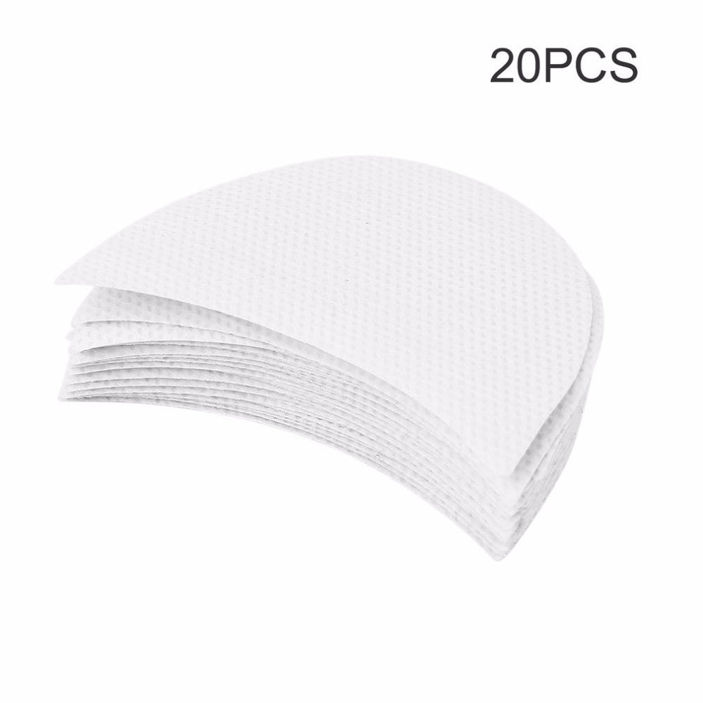20pcs Pro Cotton Eyeshadow Shields pour un Maquillage Parfait