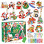 Christmas Diamond Painting Keychain 5D DIY Hanging Diamond Art Kits Diamond Ornaments for Kids Christmas Crafts Family Decor - Korvel