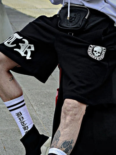 Men's Plus Size Elastic Waist Jogger Shorts