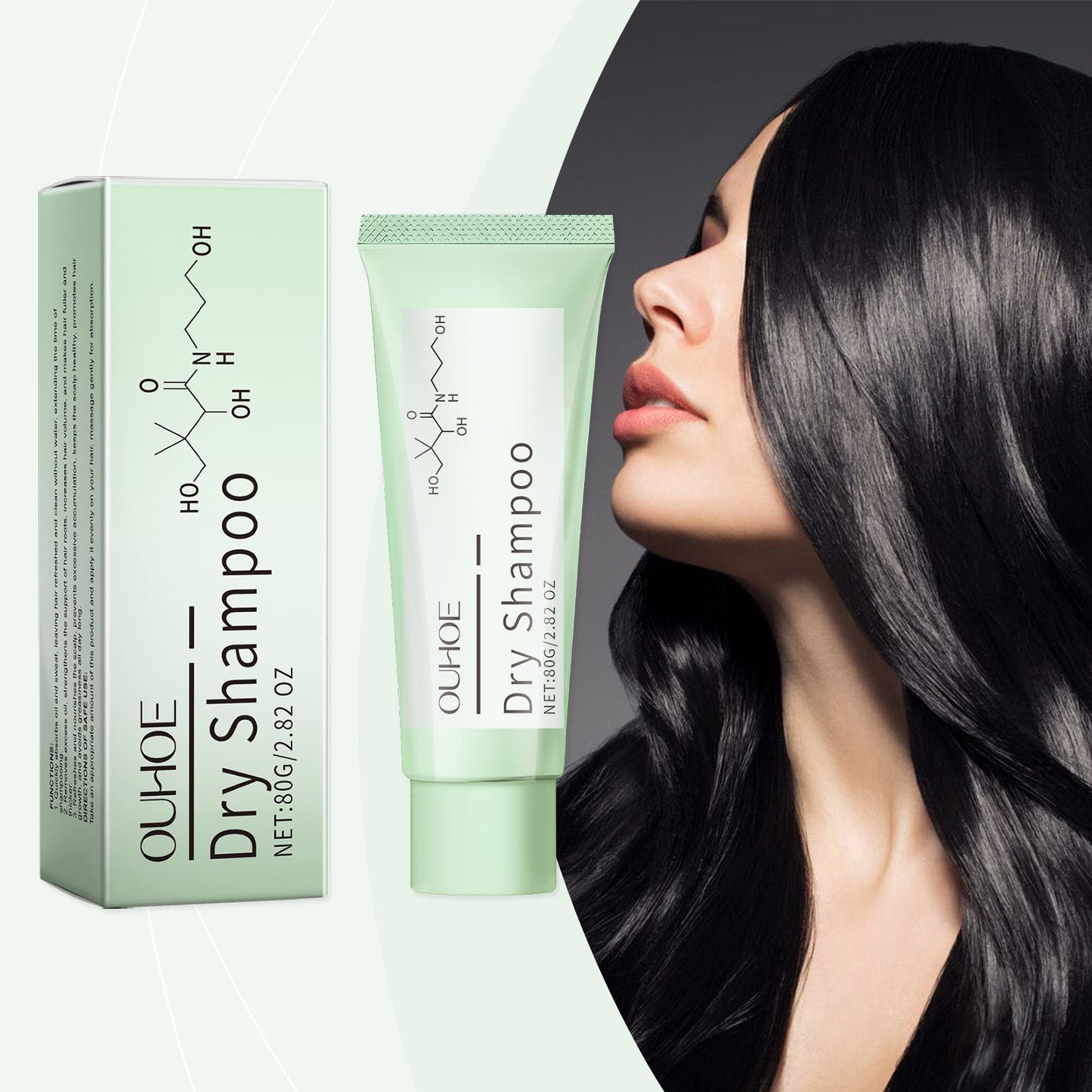 Après-shampooing sans rinçage rafraîchissant pour un coiffage sans effort