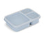 Microwaveable rectangular wheat straw compartment lunch box fresh-keeping lunch box - Korvel
