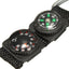 Mini Multifunction 3 in 1 Compass Thermometer Carabiner - Korvel