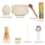 Premium 8-piece Matcha Set: Ceramic Chawan, whisky gift box, Matcha tools – for tea lovers - Korvel