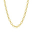 Chaîne Rolo Ovale en Or Jaune 14k - 4,6 mm