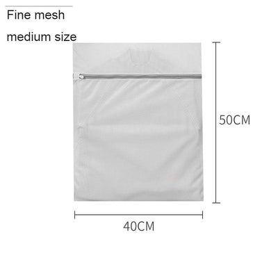 Gray laundry bag, thick and thin mesh bag, laundry for household underwear, and protective bag - Korvel