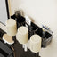 Premium Wall-Mounted Toothbrush and Cup Holder Rack