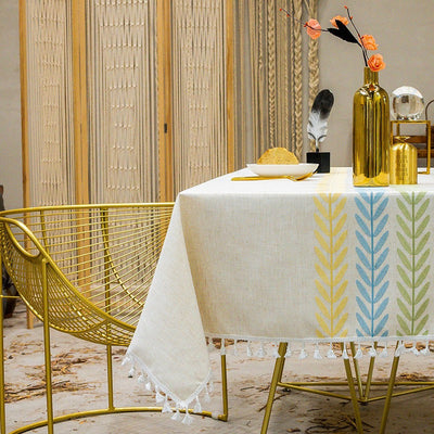 Table Cloth Ins Wind Linen Amazon Wish Simple Fabric Table Cloth Rectangular Cover Table Cloth - Korvel