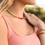 Bracelet en Gemmes Naturelles avec Fermoir en Or 14k