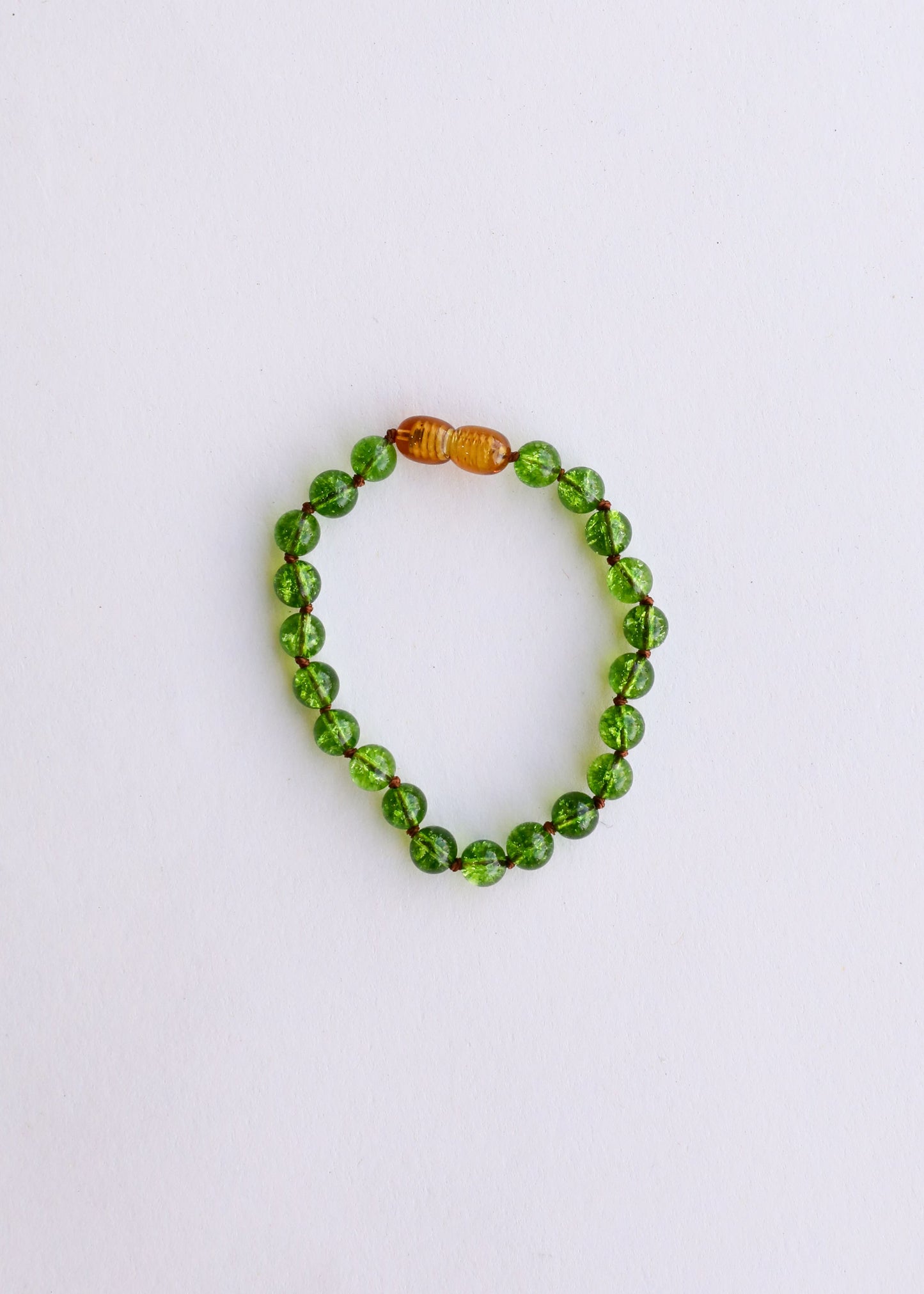 Pure Gemstone Peridot Anklet or Bracelet