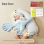 Babycare Soothing Sleep Aid: Anti-Moros Reflex Pillow and Patting Toy - Korvel