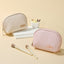 Conjunto de Neceseres Cosméticos Redondos Estilo Pastel para Viajes