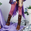 Genshin Impact Fischer cos Clothes Guilty Breaking Imperial Daughter's Original Leather Cospaly Clothing Matching Shoes - Korvel