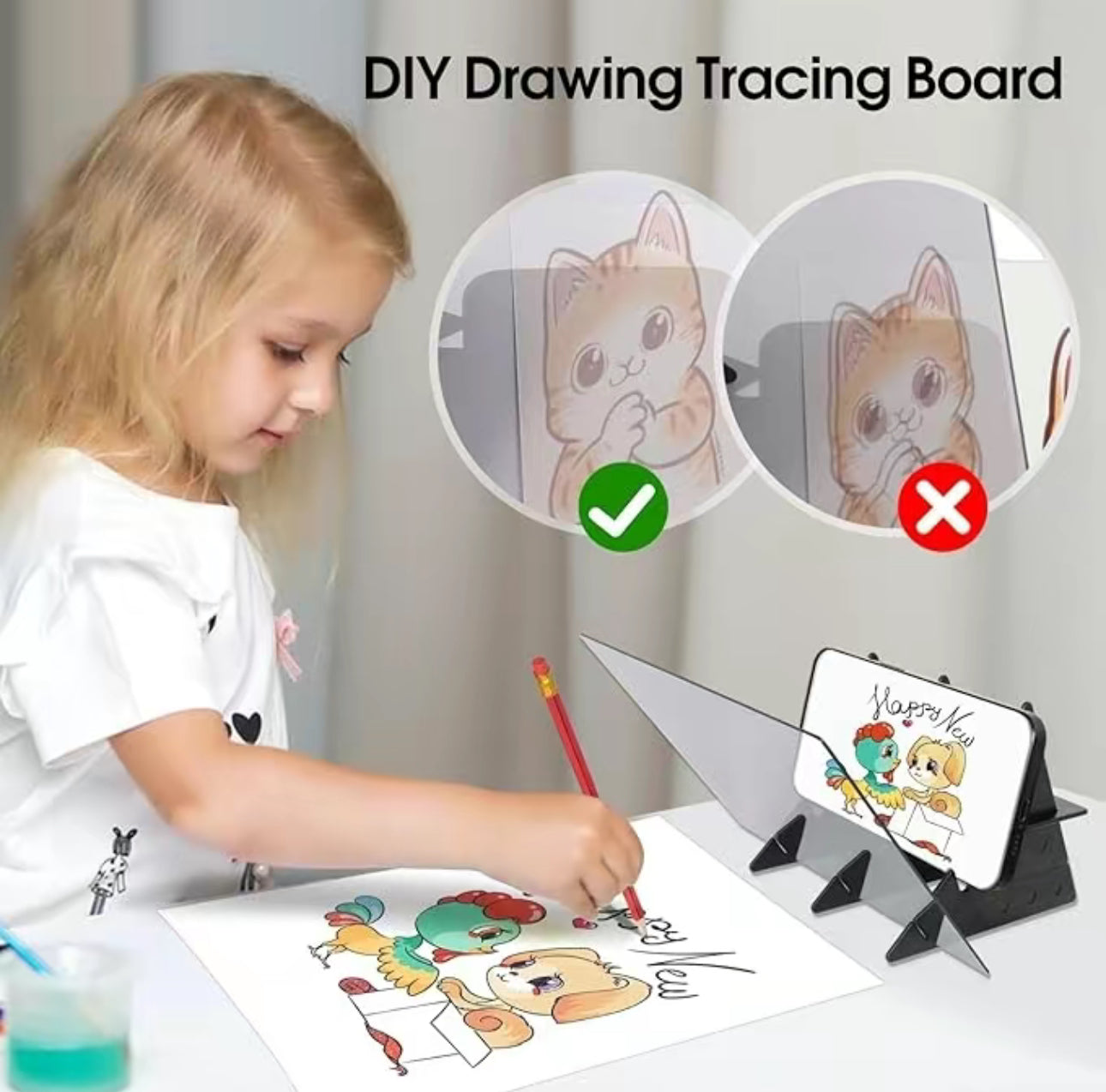 TraceMate Tableau de Dessin Optique