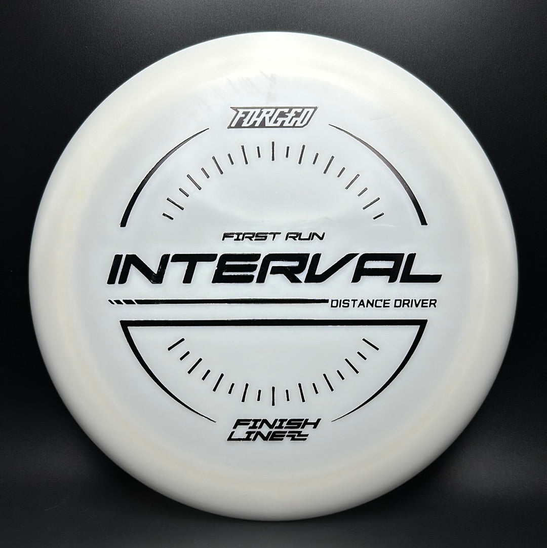 Forged Interval - First Run Disc Golf Driver