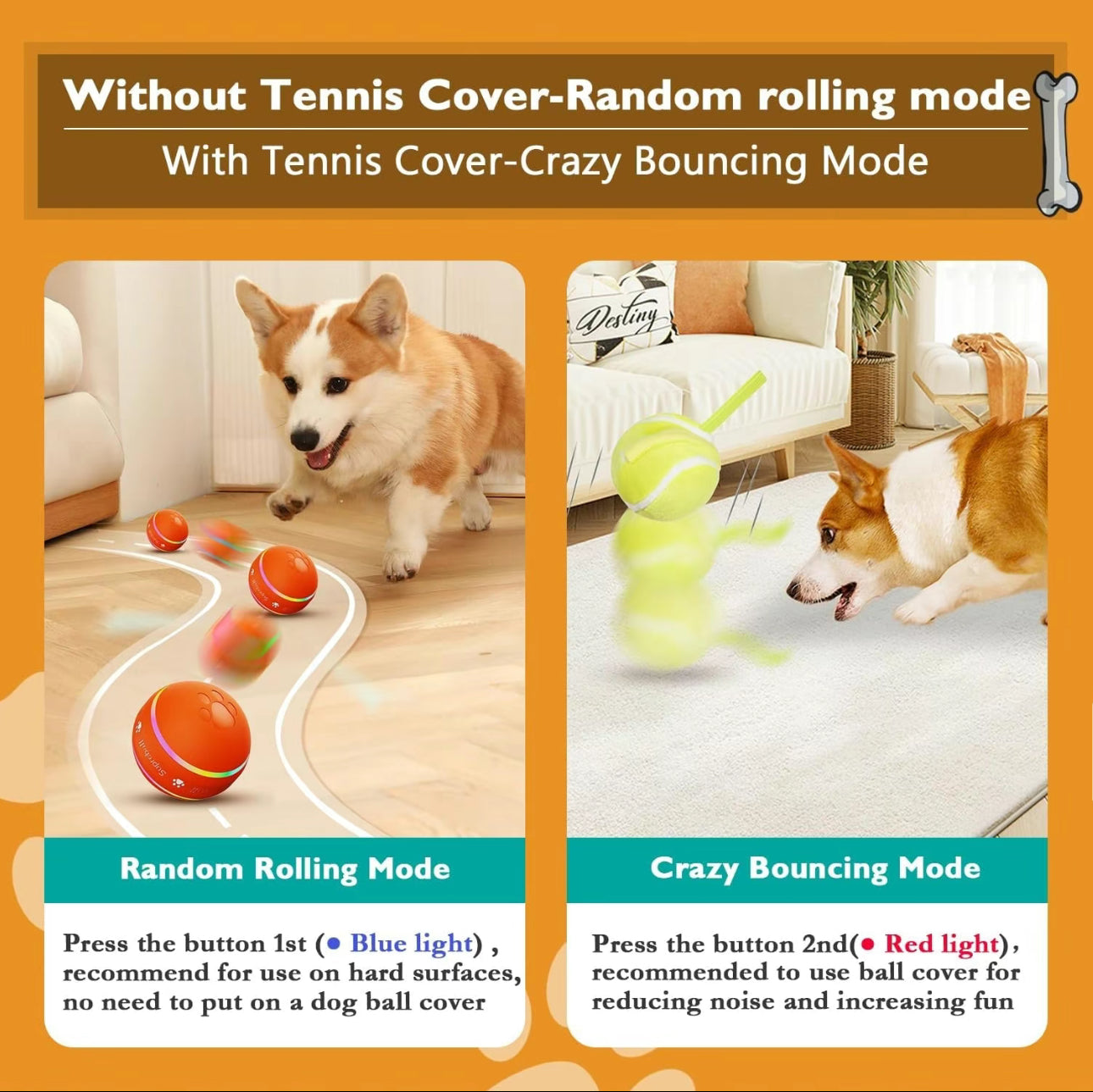 SmartRoll Pet Ball - Korvel