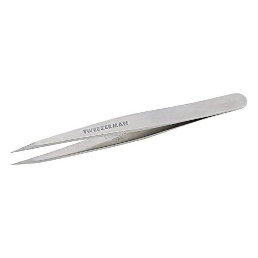 Pince à épiler pointue Tweezerman Classic en acier inoxydable Modèle No. 1240-R