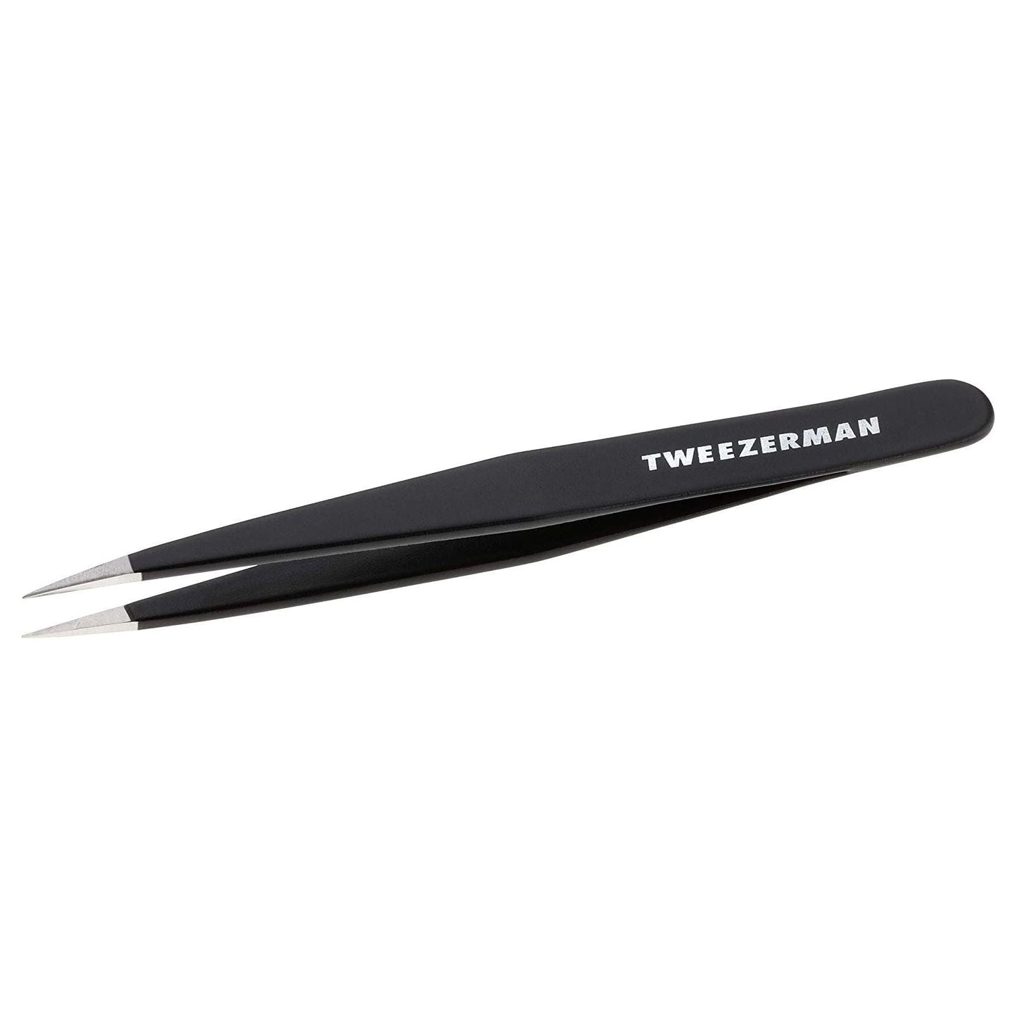 Tweezerman Point Stainless Tweezer - Black #1241