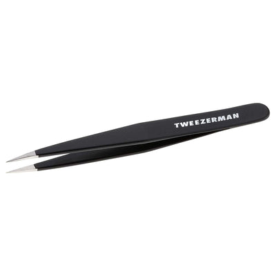 Tweezerman Point Stainless Tweezer - Black #1241