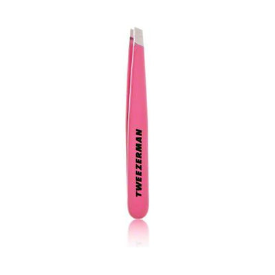 Tweezerman Mini Slant Tweezer - Flamingo Pink