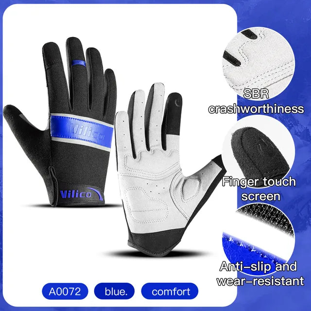 Premium Touchscreen Bicycle Gloves for Outdoor Riding