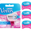 Gillette Venus SPA Breeze Shaving Razor Blades For Women Ladies Vns Series Razor Blade Hair Removal 3Pcs/Pack - Korvel
