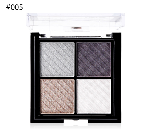UBUB 4 Colors Eyeshadow Shimmer Natural Eyeshadow  Matte Nude Metallic Earth Color Eye Shadow Beauty Makeup Palette - Korvel