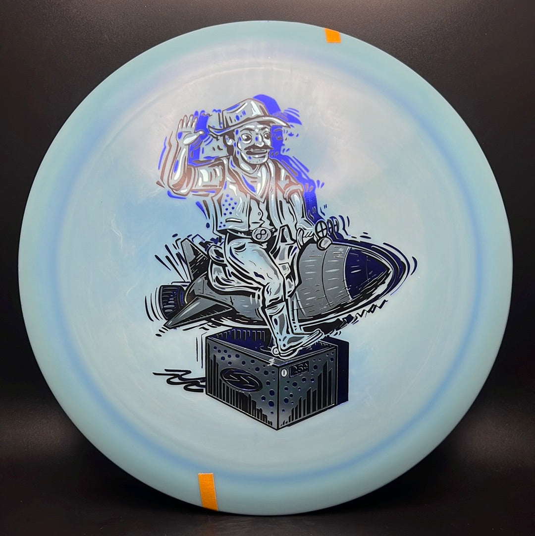 Alpha Warbird - Ride Em Rocket Cowboy Triple Foil Disc