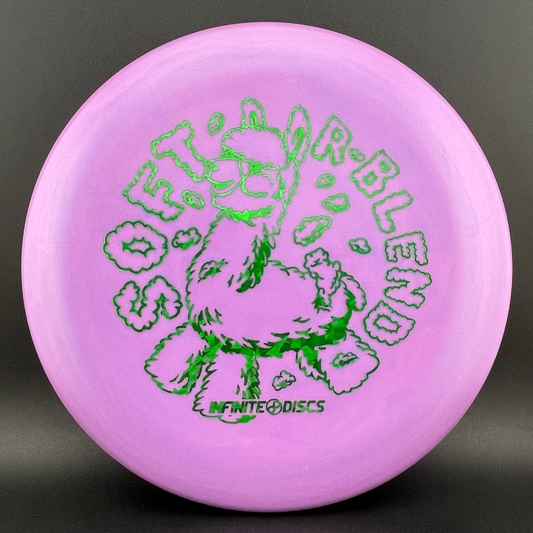 Soft R-Blend Alpaca Disc Golf Putter - Fluffy Alpaca Stamp