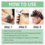 Strengthening Roll On Hair Essential Oil, Scalp Massage Moisturizing Hair Roots Thickening Hair Care Ball Essential Oil - Korvel