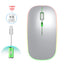 Souris sans fil lumineuse colorée 2.4G pour bureau et maison