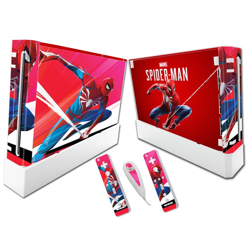 Peau de Console Wii Spider-Man Fortress Night - Styles Multiples