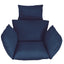Premium Egg Chair Cushion with Headrest for Ultimate Comfort