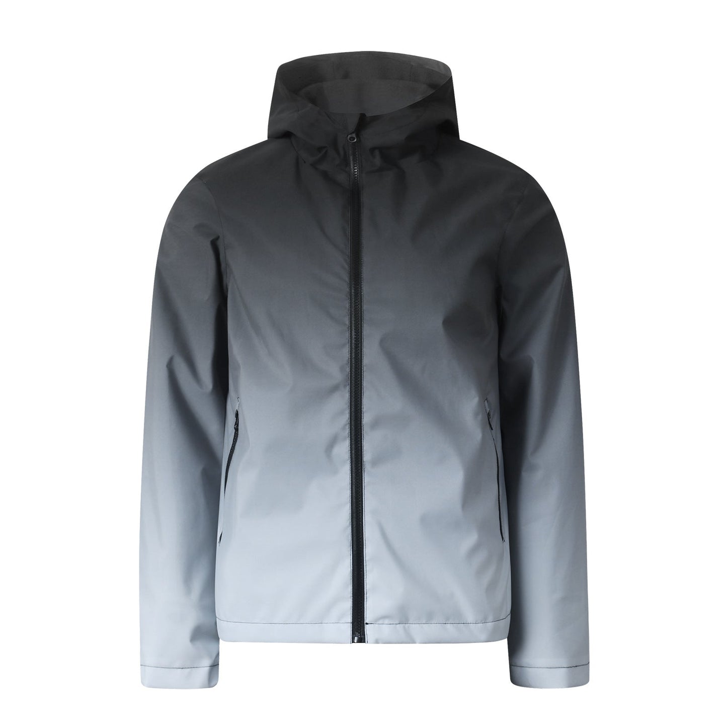 Imperméable à capuche pour hommes - Veste de plein air premium
