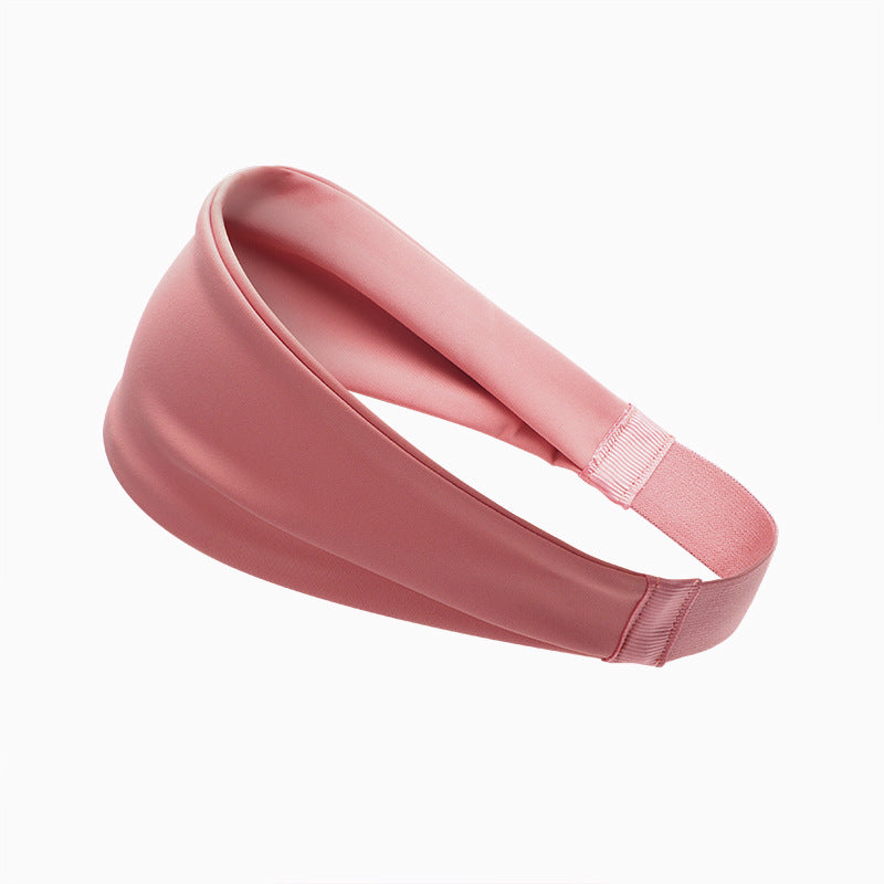 Headbands for sports, hairbands for basketball, outdoor cycling, men's and women's anti sweating, aerobic fitness, yoga, widened sweat absorbing headscarf - Korvel